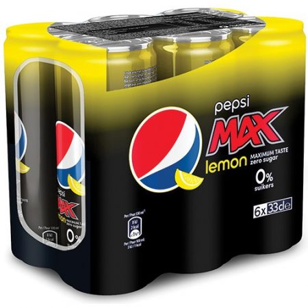 Pepsi Max Lemon 6 x 33cl