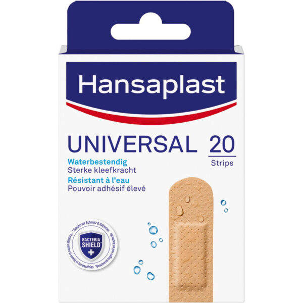 Hansaplast Pleisters Universal 20 Stuks - Afbeelding 2
