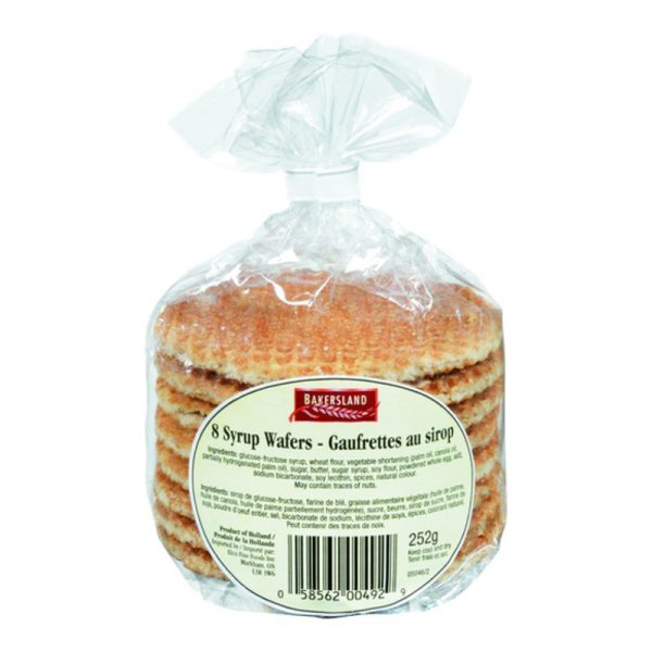 Bakkersland Stroopwafels 252gr/8st