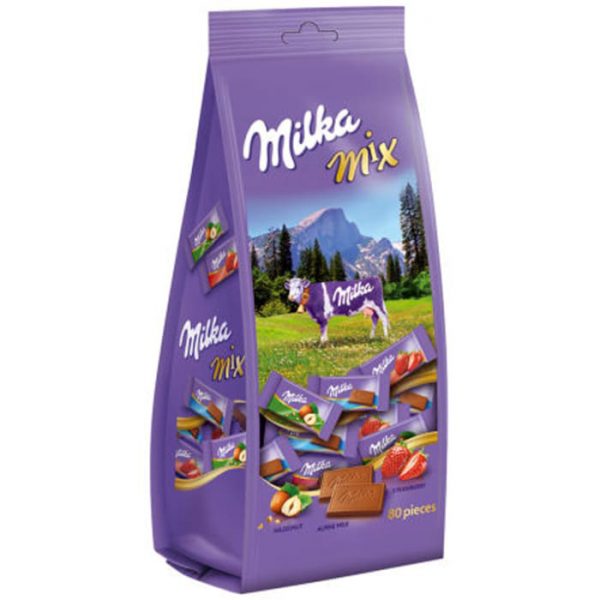 Milka Mini Chocolade Mix - Apart verpakt 340gr/70st