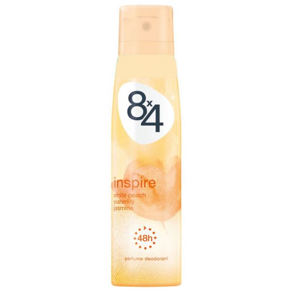 8x4 Deodorant Spray Inspire 150ml