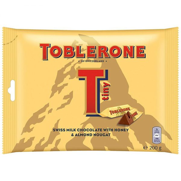 Toblerone Melk Chocolade – Apart verpakt 200gr