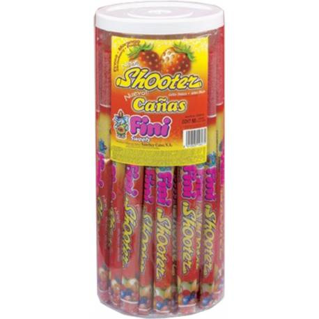 Fini Snoep Turbo Shooter Strawberry - 50 stuks