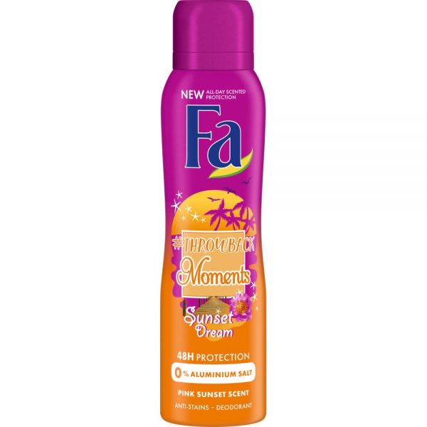 Fa Deodorant "#Throwback Moments - Sunset Dream" 150ml