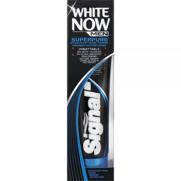 Signal Tandpasta White Now MEN Super Pure 75ml