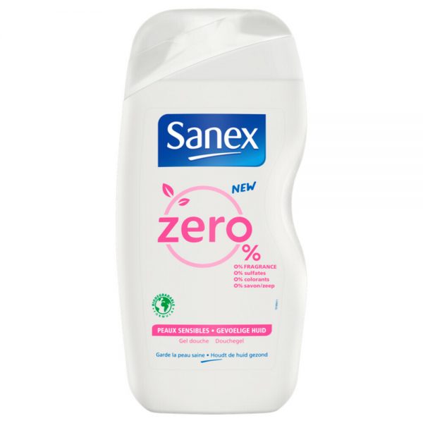 Sanex Douchegel Zero% Sensitive Skin 500 ml