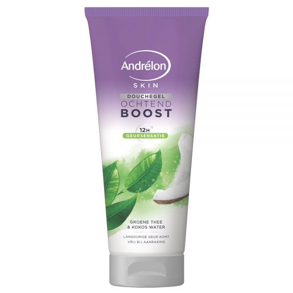 Andrélon Douchegel Ochtend Boost Groene Thee & Kokos Water 200ml