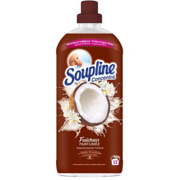 Soupline Wasverzachter – Essentiële Oliën – 52wasb/1,2L