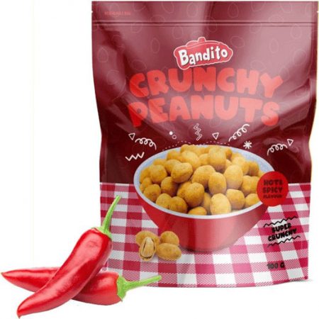 Bandito Crunchy Peanuts Hot & Spicy 100g