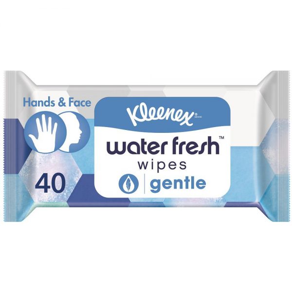 Kleenex Water Fresh Vochtige doekjes 40 stuks