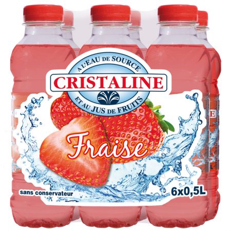 Cristaline Water Aardbei 6 x 50cl