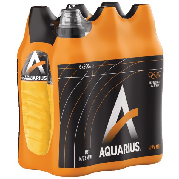 Aquarius "Orange" 6 x 500ml