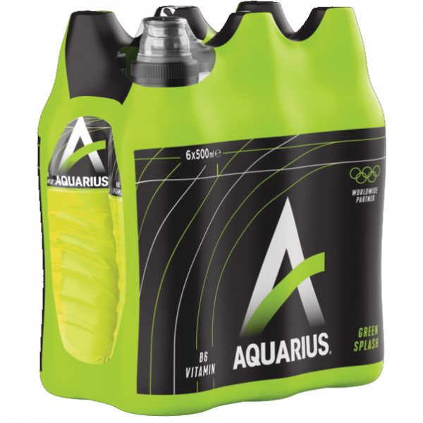 Aquarius "Green Splash" 6 x 500ml