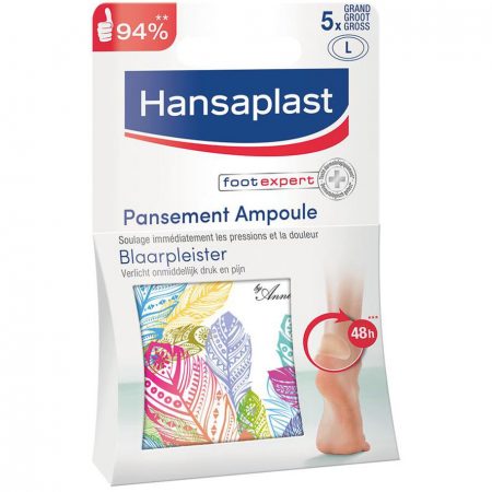 Hansaplast Blaarpleister Groot 5 Stuks