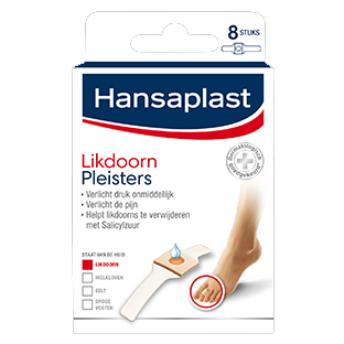 Hansaplast Likdoorn Pleisters 8 stuks