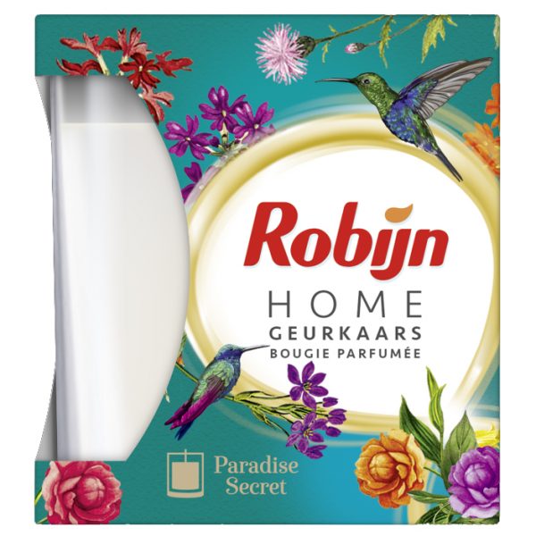 Robijn Home Geurkaars Paradise Secret 115g