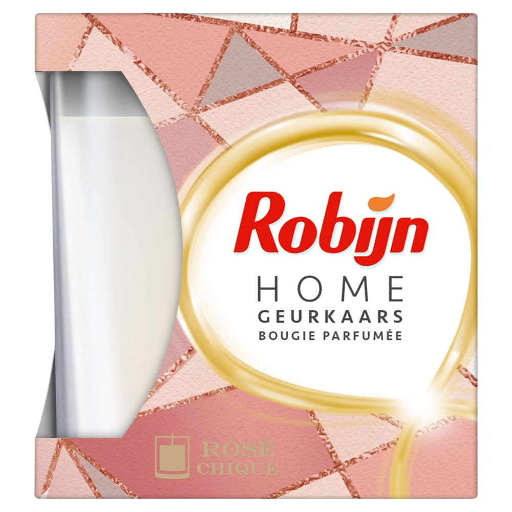 Robijn Home Geurkaars Rosé Chique 115g