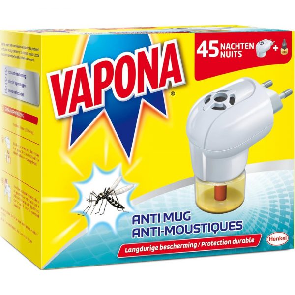 Vapona Anti Muggen Apparaat (Stekker + Navulling)