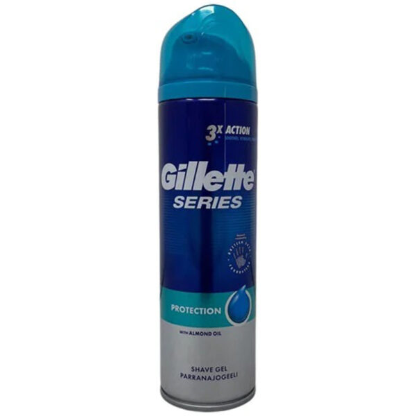 Gillette Series Scheergel Protection Almond Oil 200ml