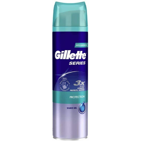 Gillette Series Scheergel Protection Almond Oil 200ml - Afbeelding 2