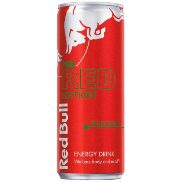 Red Bull Energy Drink 250ml - The Red Edition - Watermeloen - Stimuleert Lichaam & Geest - Afbeelding 2