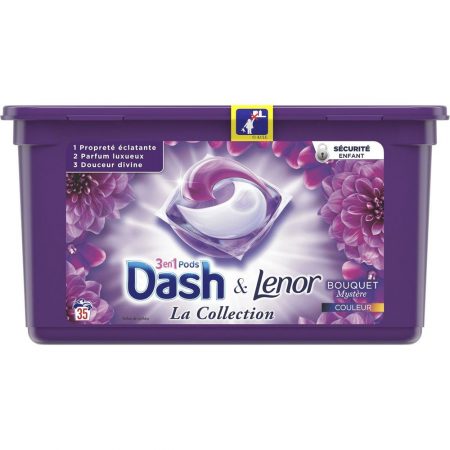 Dash 3In1 Pods Lenor Collection Mysterie Boeket 35wasb/959g