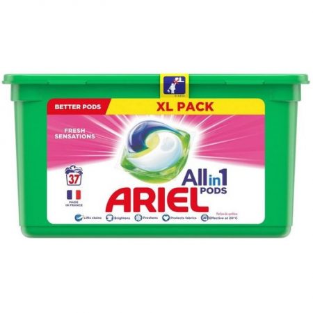 Ariel All-In-1 Pods Fresh Sensations XL Pack 37wasb/932,4g