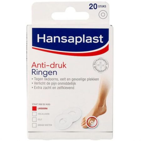 Hansaplast Anti-Druk Ringen 20 Stuks