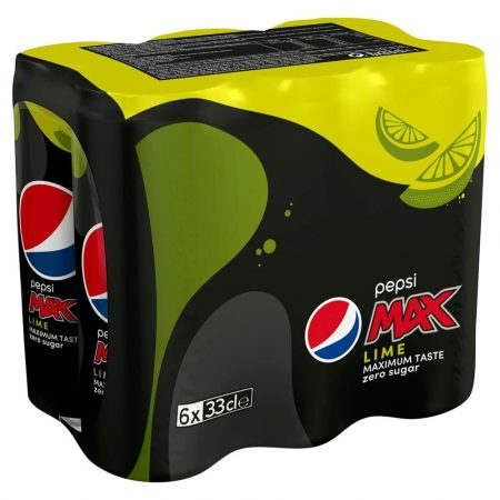 Pepsi Max Lime 6x33cl