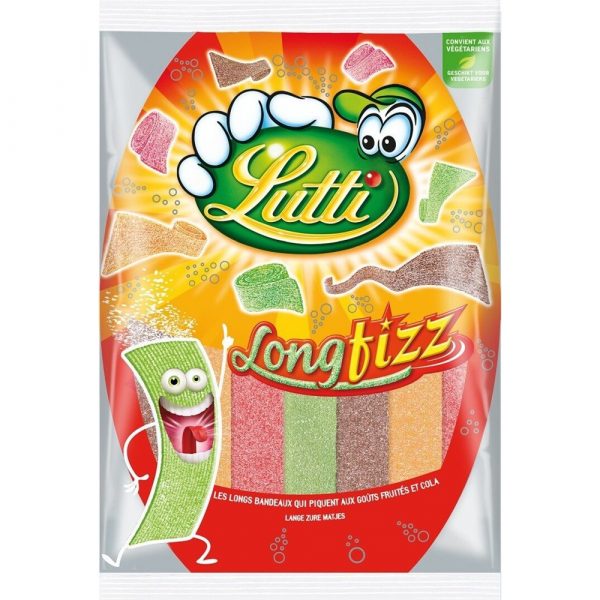 Lutti Long Fizz 200g Veggie