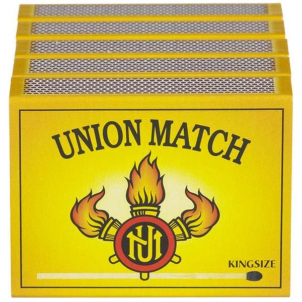 Union Match Lucifers Kingsize 5x60 Stuks