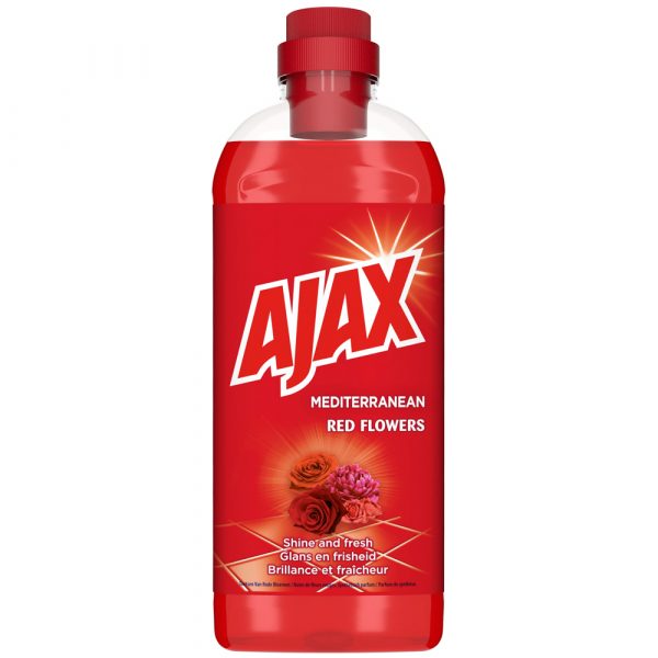 Ajax Allesreiniger Mediterranean Red Flowers 1L