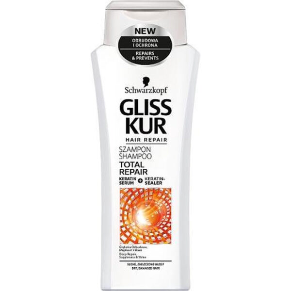 Schwarzkopf Gliss Kur Shampoo Total Repair 250ml