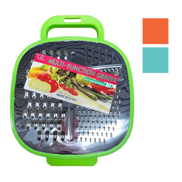 Multi-Functionele Rasp Met Opvangbakje + Handvat 15x17x5cm