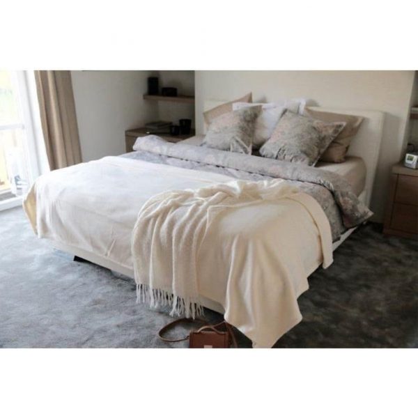 Brandvertragend Deken 240x260cm – Ecru - Heel zacht & Duurzaam