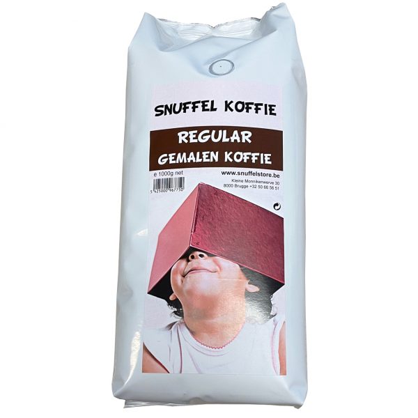 Snuffelkoffie Gemalen Regular 1kg