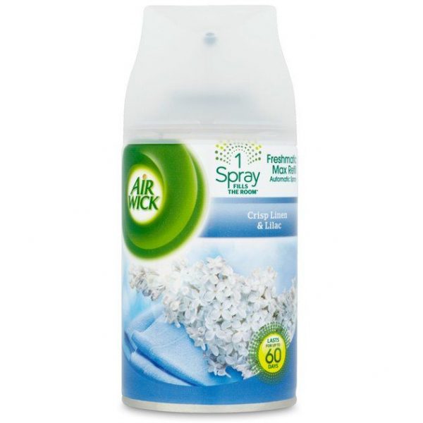 Airwick Freshmatic Max cool linnen & white lilac 250ml