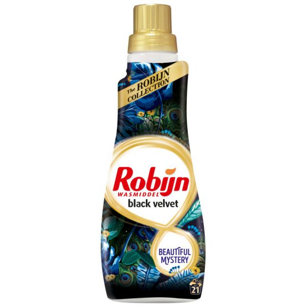 Robijn Wasmiddel Black Velvet Beautiful Mystery 21wasb/735ml