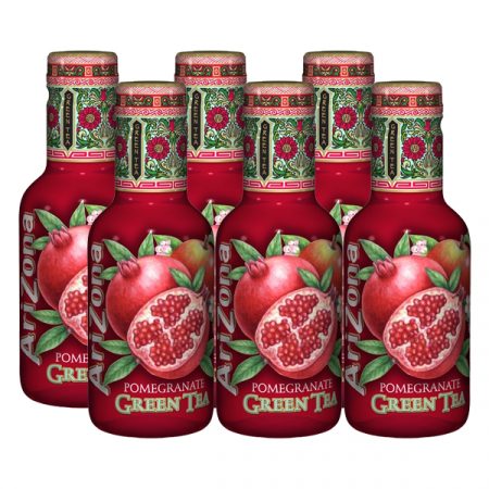 Arizona Pomgranate Green Tea 6 x 500ml