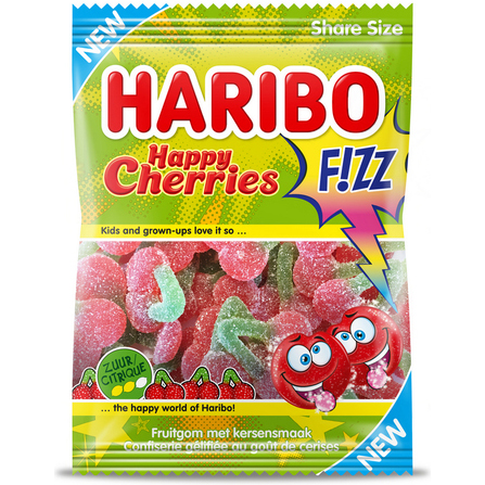 Haribo Happy Cherries Fizz 200g