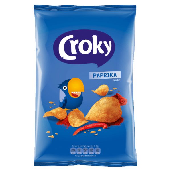 Croky Chips Paprika 200g