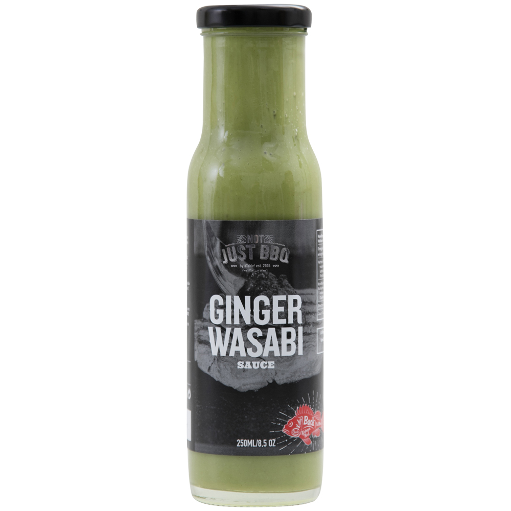 Not Just BBQ Ginger Wasabi Sauce 250ml Snuffelstore