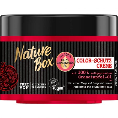 Nature Box Haarcrèmekleur bescherming 200ml Grantaatappel Olie