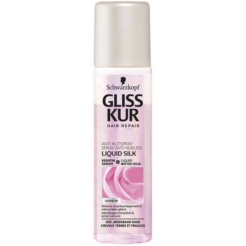Gliss Kur Liquid Silk Anti -Klitspray 200ml