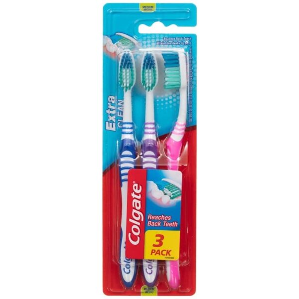 Colgate Tandenborstel Extra Clean 3-Pack