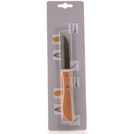 Schilmes met houten handvat