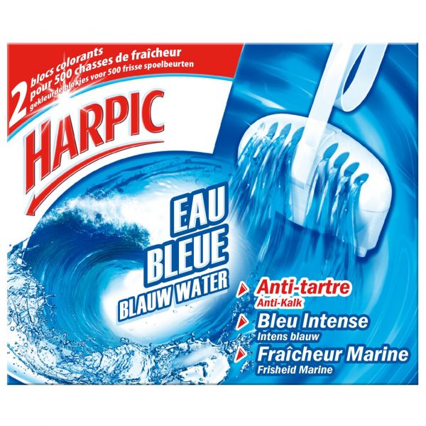 Harpic Fresh Block Blauw Water 2 x 38gr