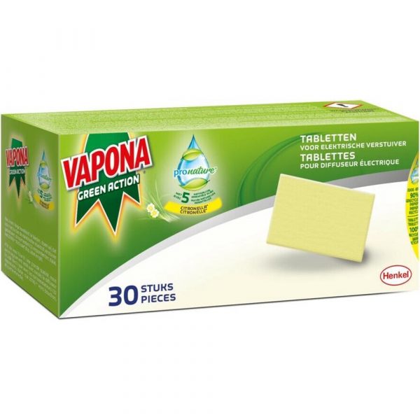 Vapona green action tabletten 30stuks