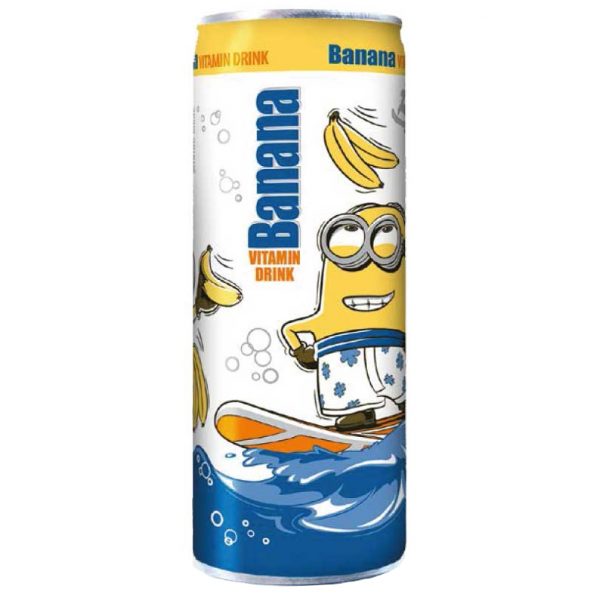 Minion Banana Vitamin Drink 250ml