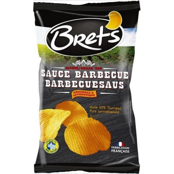 Brets chips 125gr Barbecuesaus